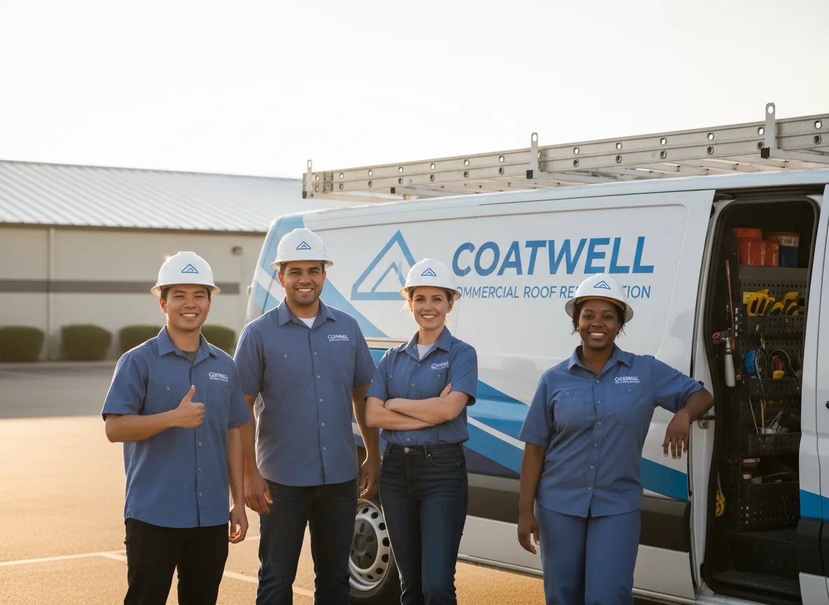 Commercial roof coating company in Bluffton, AR